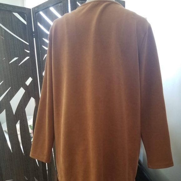 Leather Fringe Jacket, Shrug or Fashion Accent - Picture 3 of 6